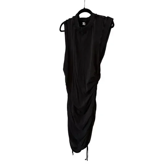 Daily Practice by Anthropologie Sleeveless Ruched Mini Dress - Size XL - Picture 7 of 8